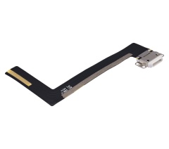 Charging Port Flex Cable Compatible For iPad Air 2 (Aftermarket Plus) (White)