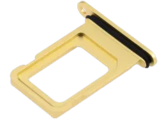 Single Sim Card Tray Compatible For iPhone 14 / 14 Plus (Yellow)