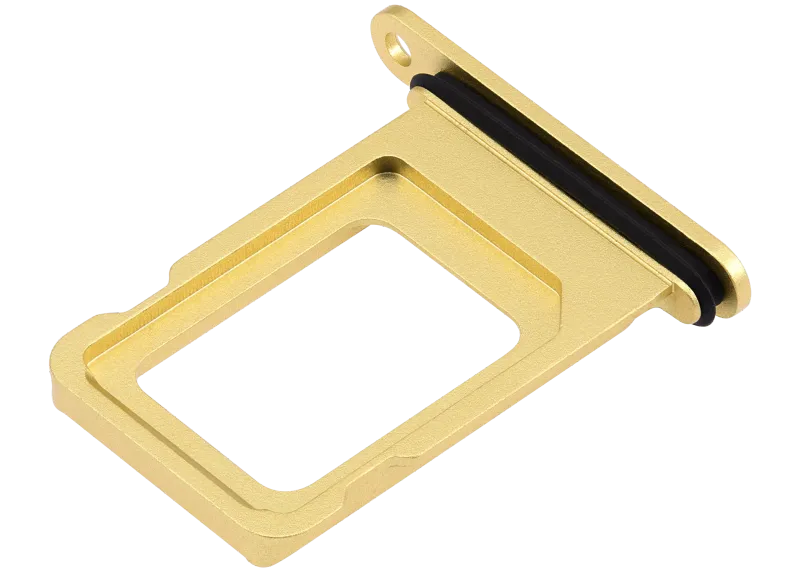 Single Sim Card Tray Compatible For iPhone 14 / 14 Plus (Yellow)