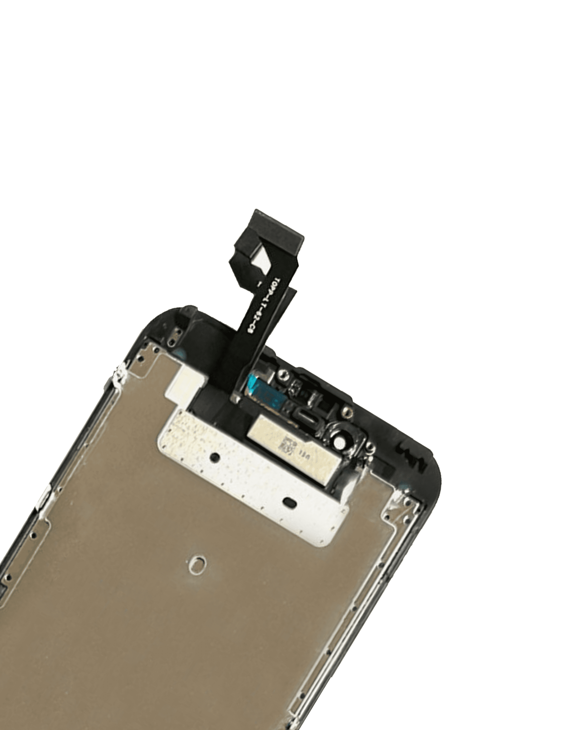 LCD Assembly With Steel Plate Compatible For iPhone 6S (Aftermarket) (Black)