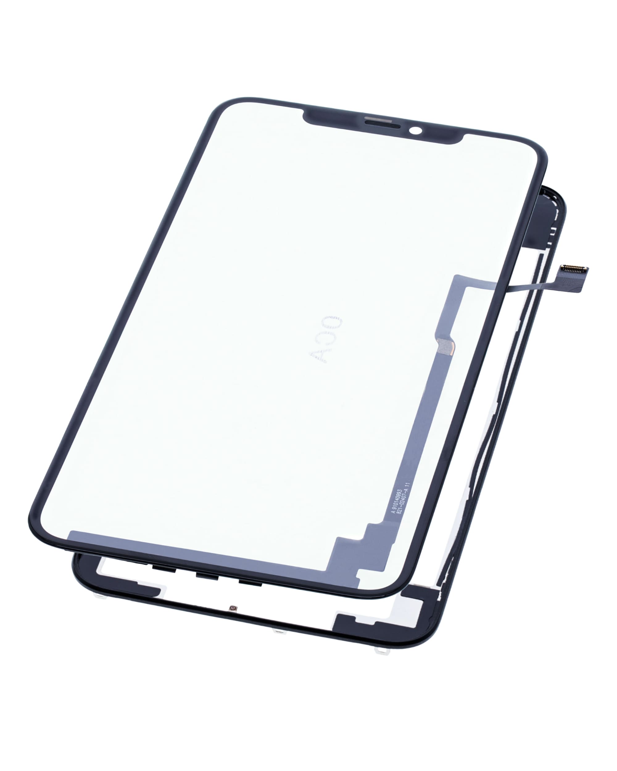 4 in 1 With Frame Included (Front Glass + OCA + Long Touch + OCA Pre-Installed) Compatible For iPhone 11 Pro Max (OCA Master)