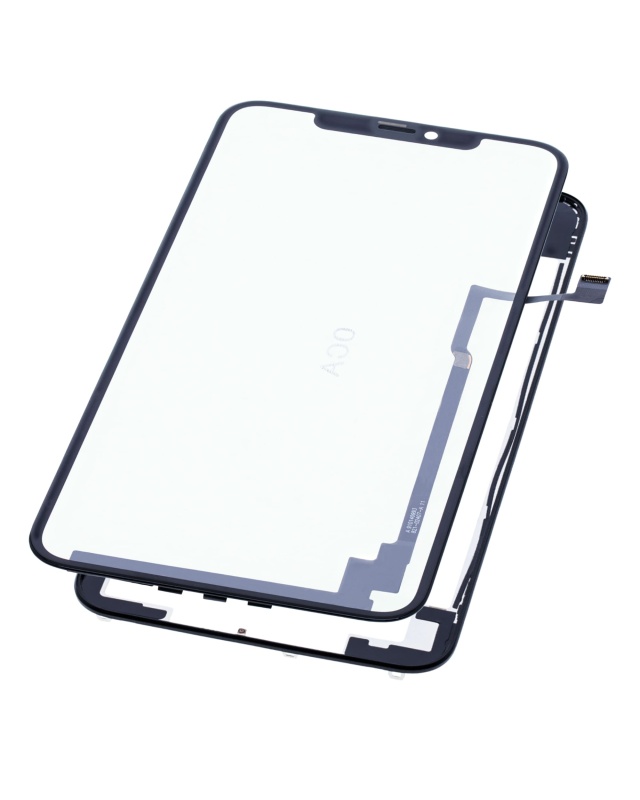 4 in 1 With Frame Included (Front Glass + OCA + Long Touch + OCA Pre-Installed) Compatible For iPhone 11 Pro Max (OCA Master)