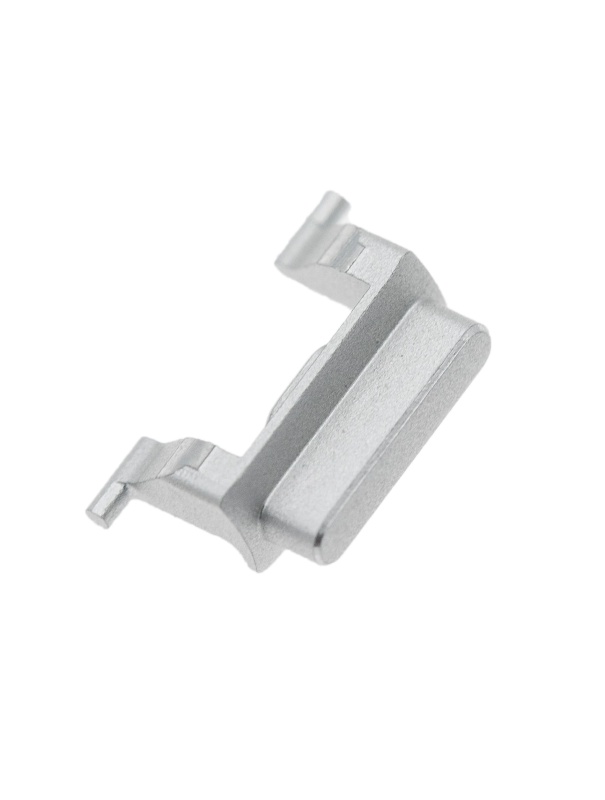 Hard Buttons (Power / Volume / Switch) Compatible For iPhone 8 (Silver)