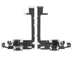 Charging Port Flex Cable With Board Compatible For iPhone 11 Pro Max (Premium) (Midnight Green)