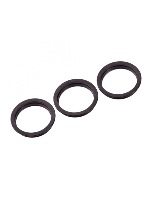 Back Camera Bezel Ring Only Compatible For iPhone 11 Pro / 11 Pro Max (Black) (3 Piece Set) (10 Pack)