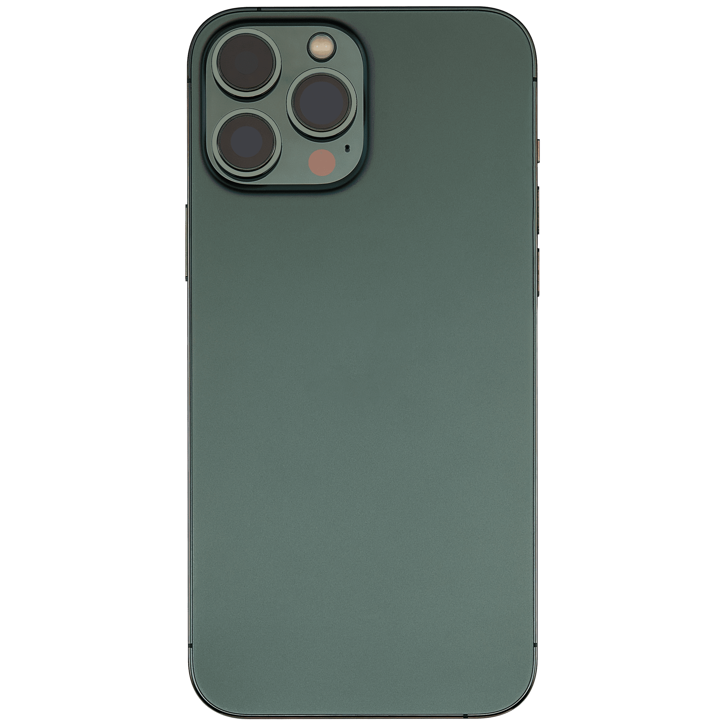 Back Housing W/ Small Components Pre-Installed Compatible For iPhone 13 Pro Max (International Version) (Used OEM Pull: Grade C) (Alpine Green)