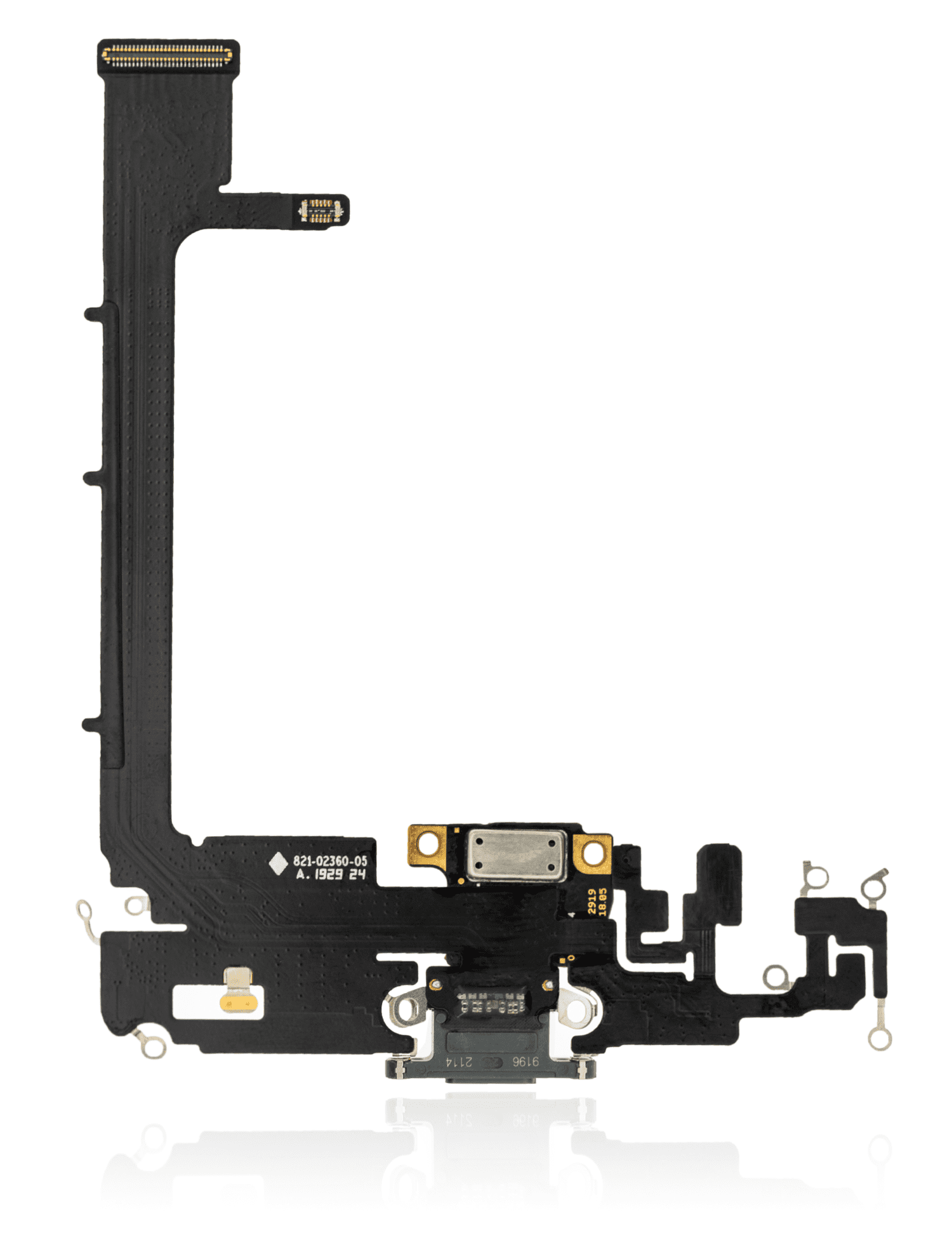 Charging Port Flex Cable With Board Compatible For iPhone 11 Pro Max (Aftermarket Plus) (Midnight Green)