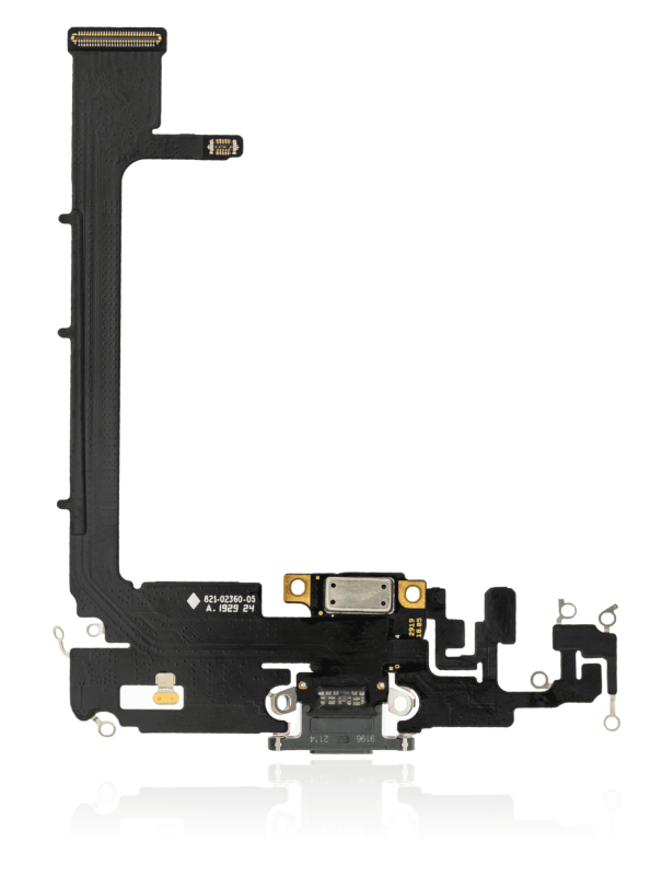 Charging Port Flex Cable With Board Compatible For iPhone 11 Pro Max (Aftermarket Plus) (Midnight Green)
