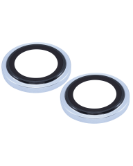 Casper Camera Lens Protector Compatible For iPhone 14 / 14 Plus (Blue) (Clear)