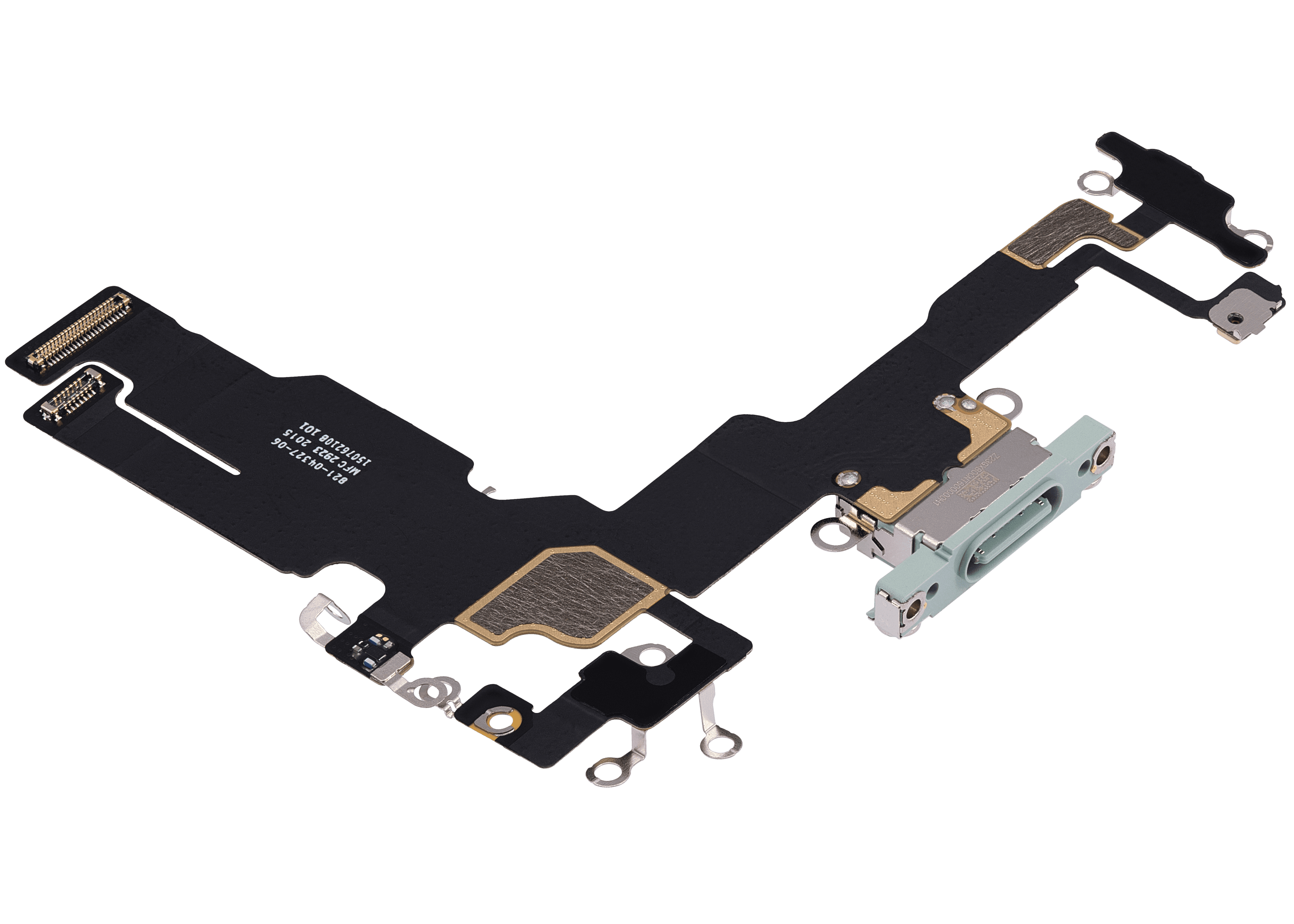 Charging Port Flex Cable Compatible For iPhone 15 (Premium) (Green)
