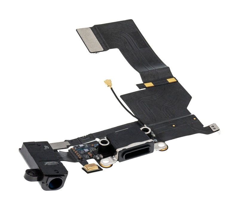 Charging Port Flex Cable Compatible For iPhone 5S (Space Gray)