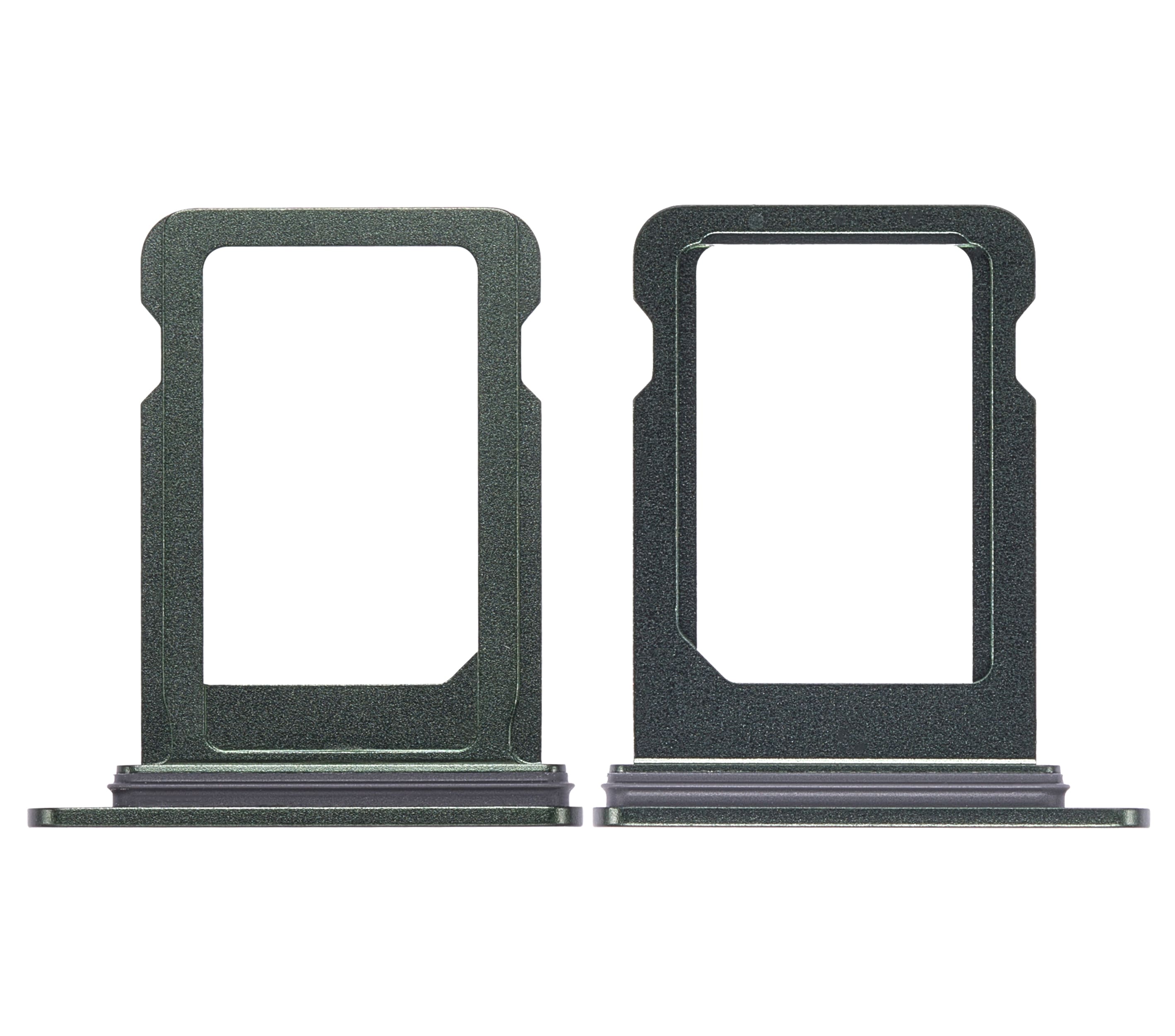 Single Sim Card Tray Compatible For iPhone 13 Mini (Green)