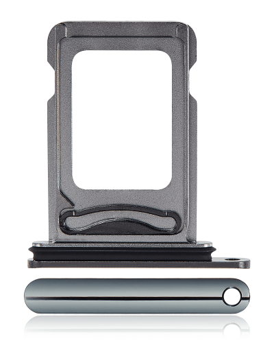 Dual Sim Card Tray Compatible For iPhone 11 Pro / 11 Pro Max (Matte Space Gray)