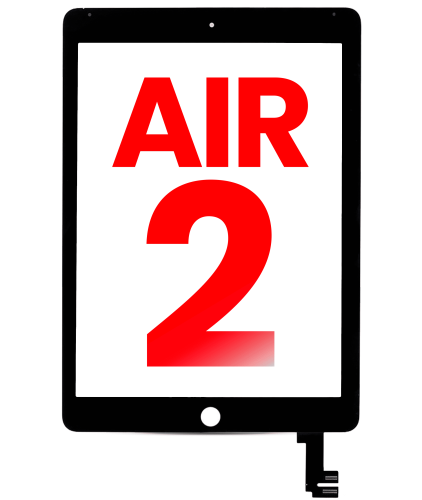 Digitizer Compatible For iPad Air 2 (Glass Separation Required) (Aftermarket Plus) (Black)