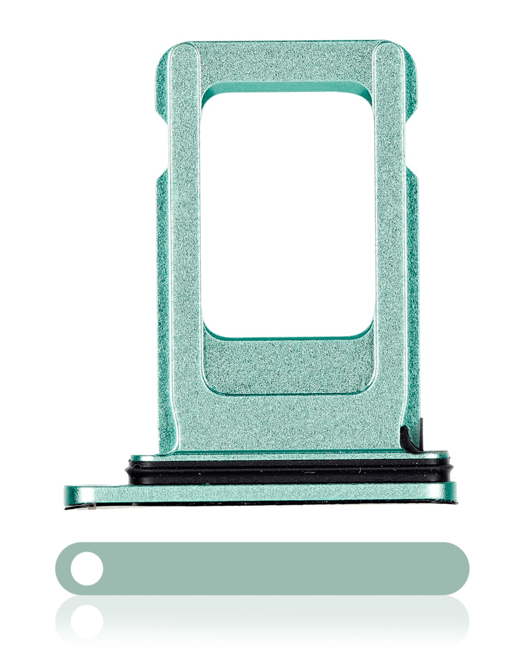 Single Sim Card Tray Compatible For iPhone 11 (Green)