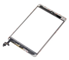 Digitizer With IC Chip & Home Button Pre-Installed Compatible For iPad Mini 1 / iPad Mini 2 (Aftermarket Plus) (Black)