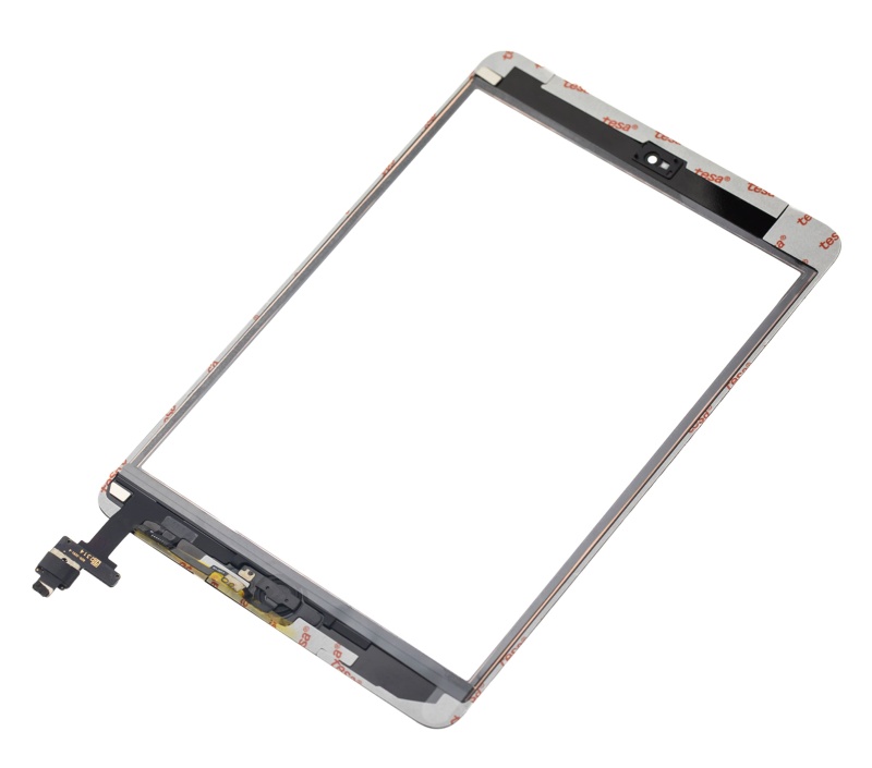 Digitizer With IC Chip & Home Button Pre-Installed Compatible For iPad Mini 1 / iPad Mini 2 (Aftermarket Plus) (Black)