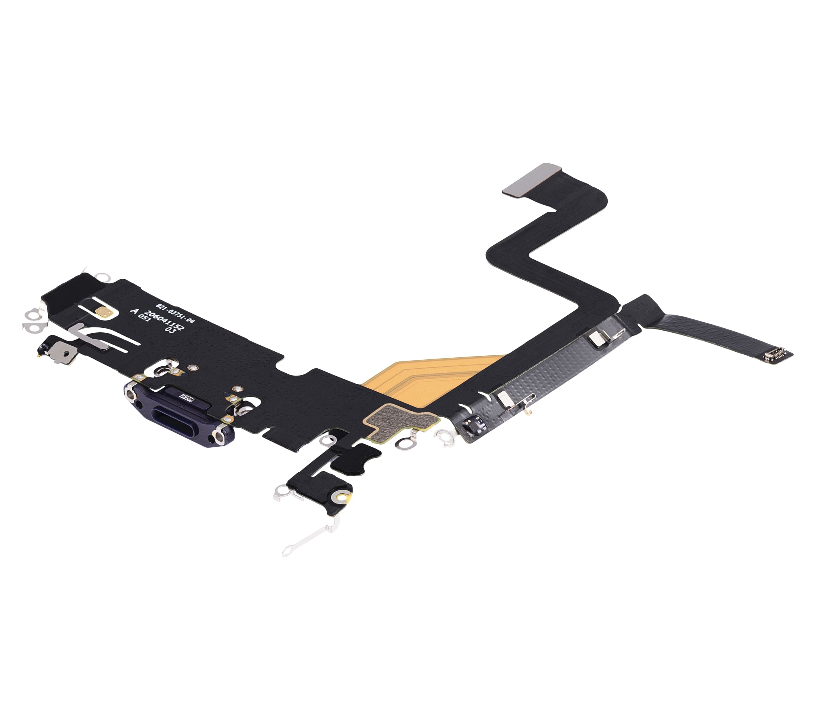 Charging Port Flex Cable Compatible For iPhone 14 Pro (Premium) (Deep Purple)