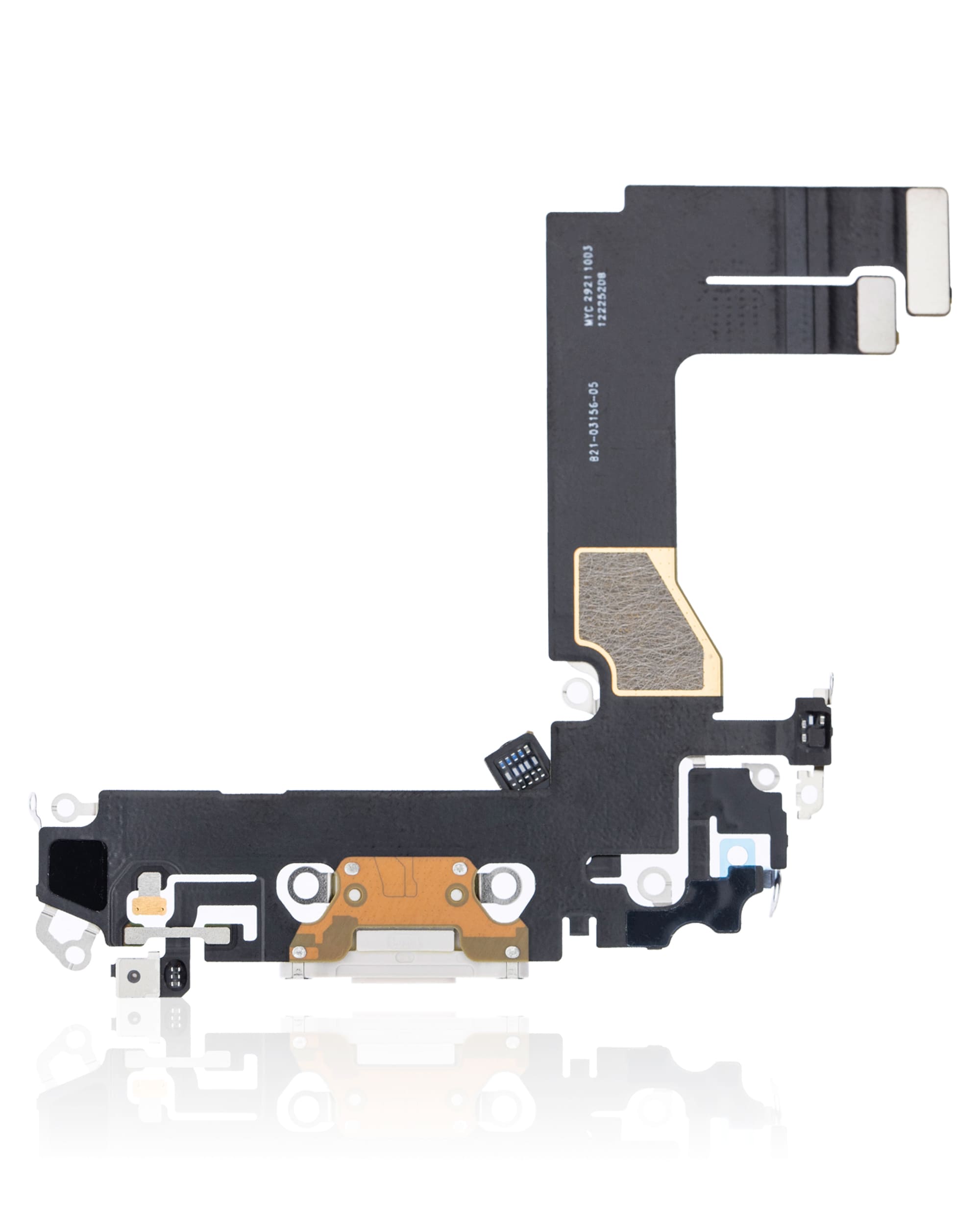 Charging Port Flex Cable Compatible For iPhone 13 Mini (Premium) (Starlight)