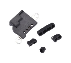 Loudspeaker / Mic Mesh Compatible For iPhone 11 Pro (Black) (10 Pack)