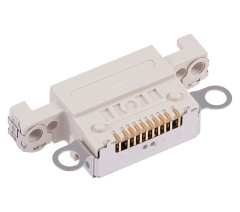 Charging Port Only Compatible For iPhone 14 / 14 Plus (Starlight) (10 Pack)