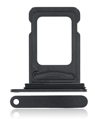 Dual Sim Card Tray Compatible For iPhone 13 (Midnight)
