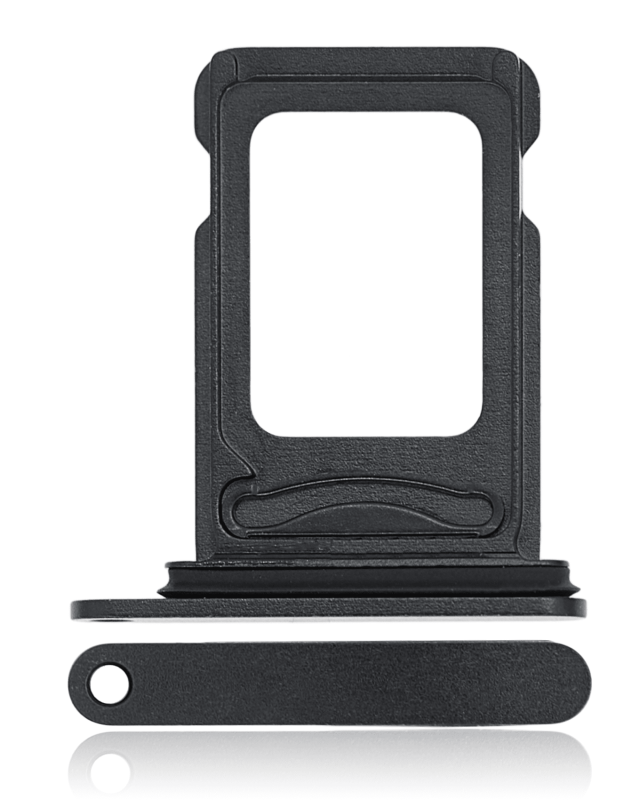 Dual Sim Card Tray Compatible For iPhone 13 (Midnight)