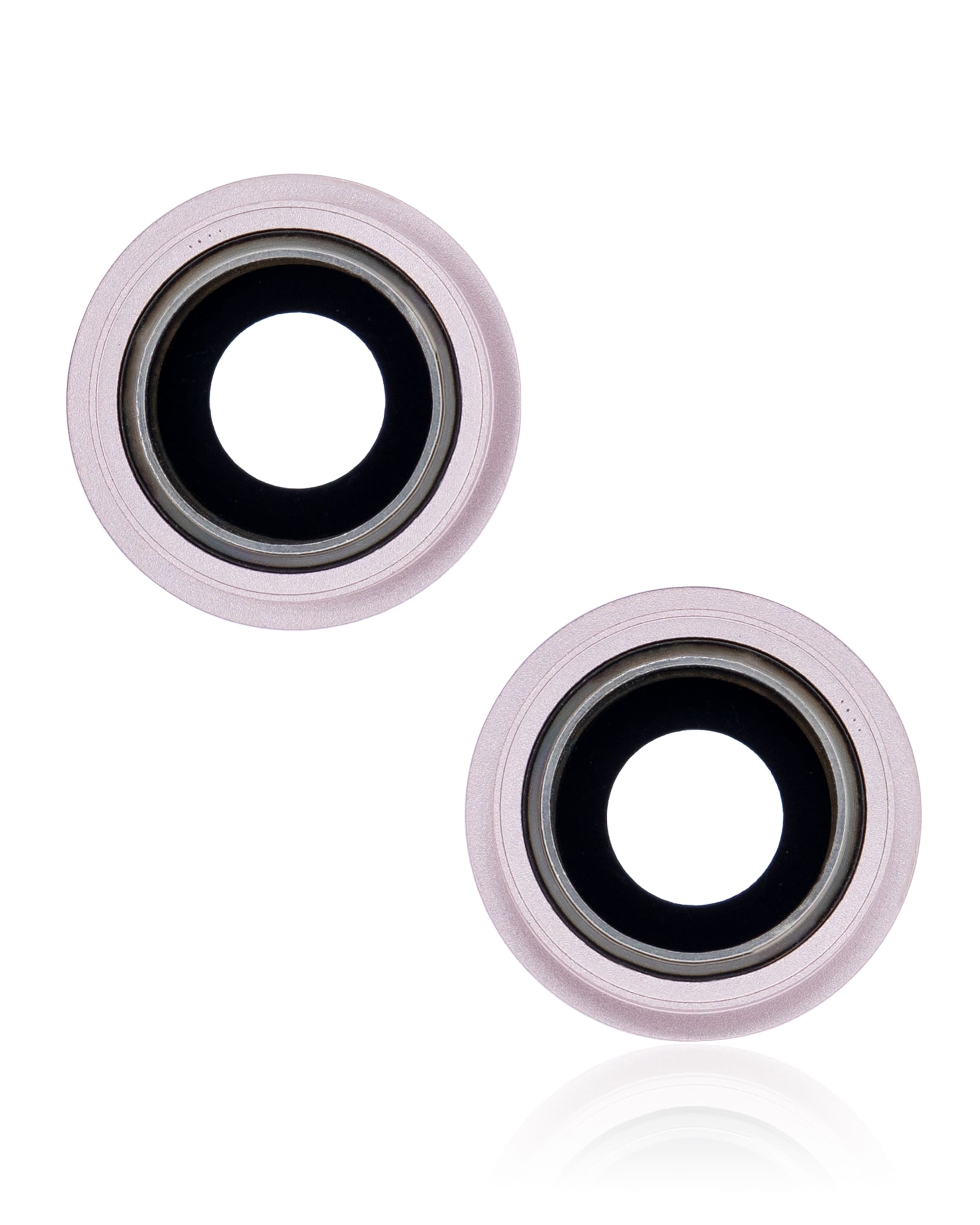 Back Camera Lens With Bracket & Bezel Compatible For iPhone 13 / 13 Mini (Pink) (Real Sapphire / Premium)