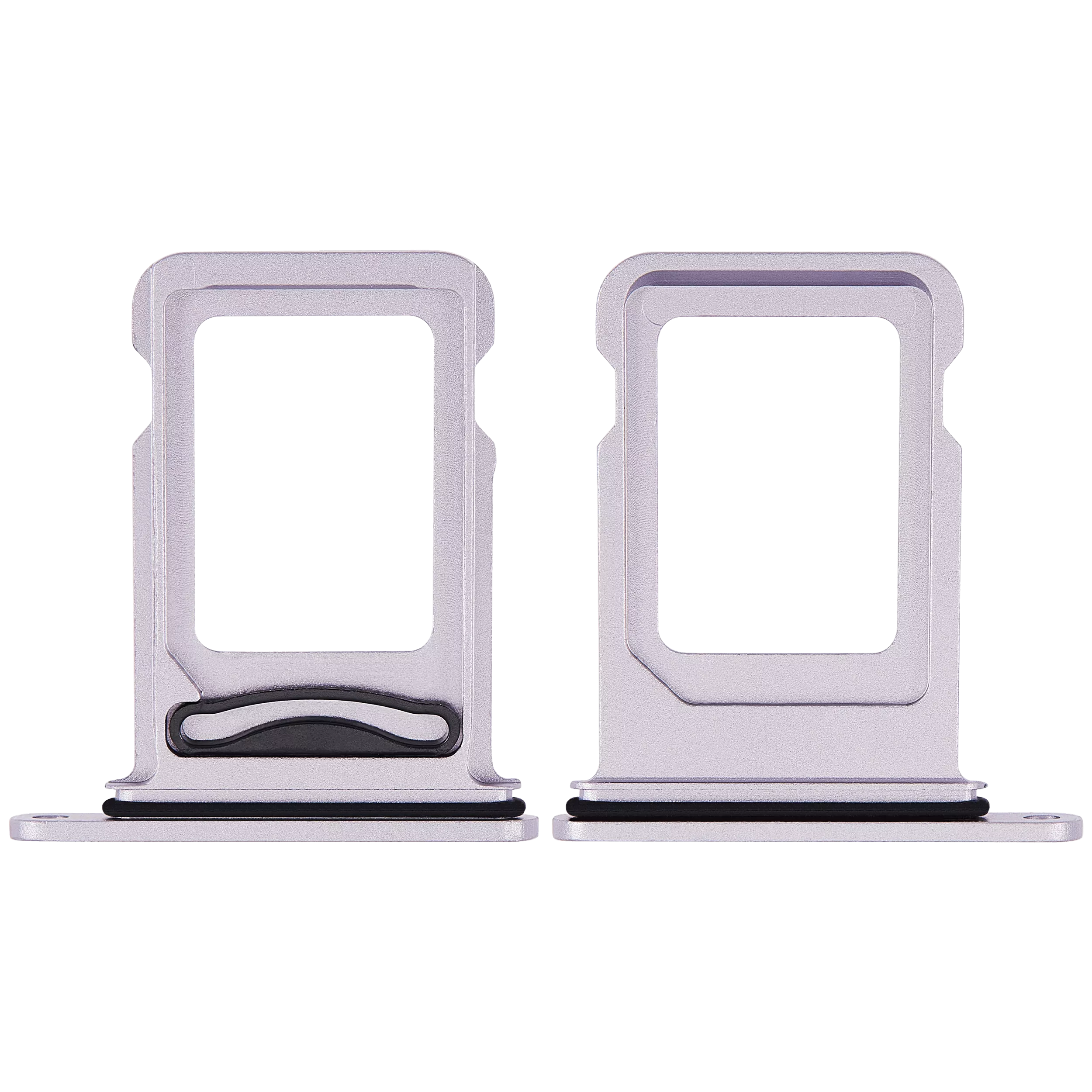 Dual Sim Card Tray Compatible For iPhone 14 / 14 Plus (Purple)