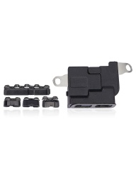 Loudspeaker / Mic Mesh Compatible For iPhone 11 Pro Max (Black) (10 Pack)