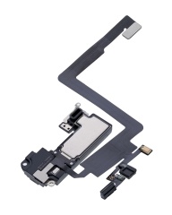 Earpiece Speaker With Proximity Sensor Cable Compatible For iPhone 11 Pro (Warning: Soldering Required Compatible For Face ID Functionality) (Premium)