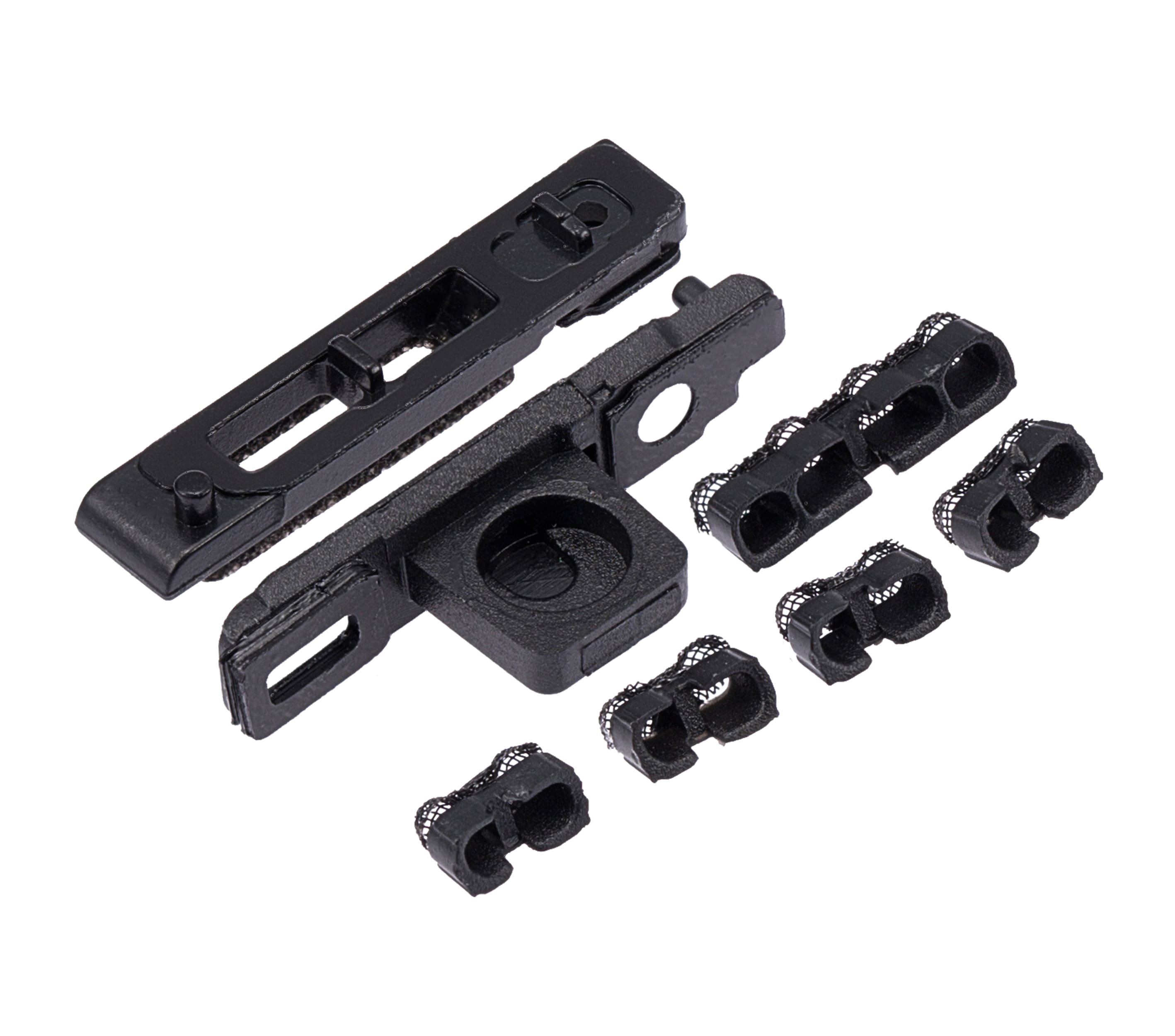 Loudspeaker / Mic Mesh Compatible For iPhone 11 (Black) (10 Pack)