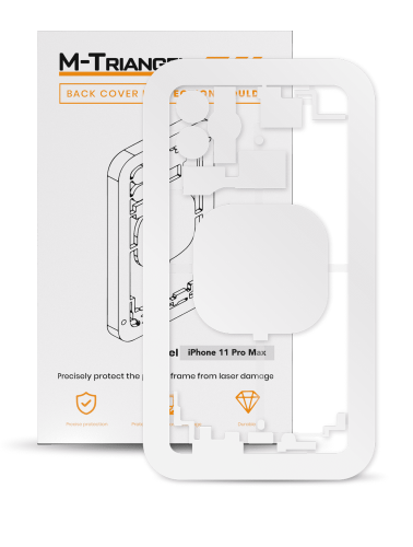 Laser Machine Protection Mold Compatible For iPhone 11 Pro Max (M-Triangel)