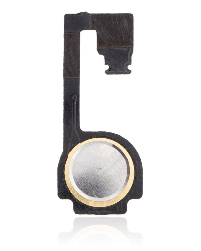 Home Button With Flex Compatible For iPhone 4 (White)