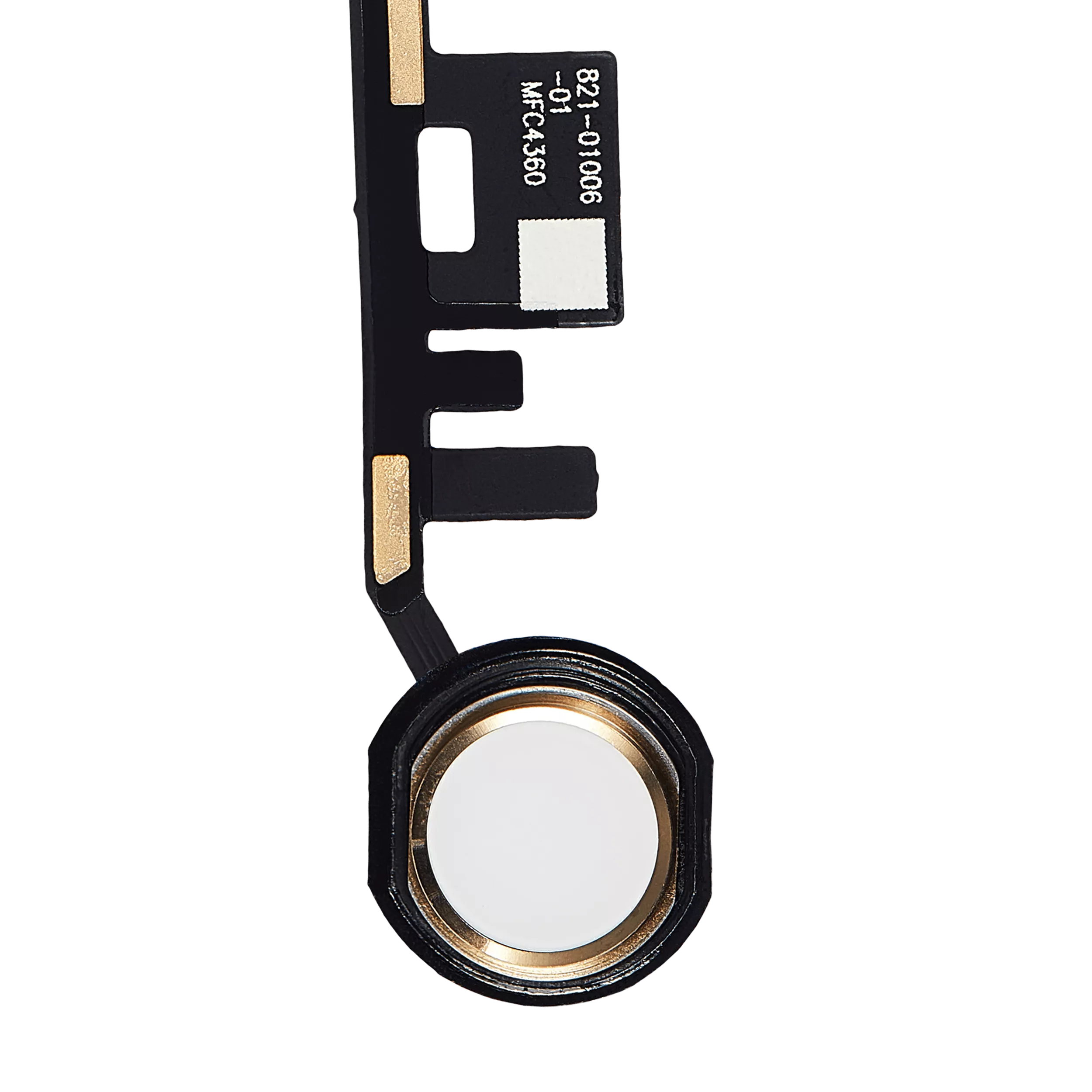 Home Button Flex Cable Compatible For iPad 5 (2017) / iPad 6 (2018) (Aftermarket Plus) (Gold)