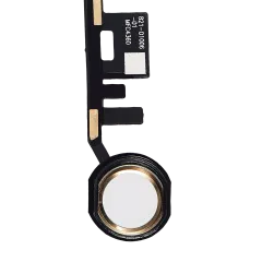 Home Button Flex Cable Compatible For iPad 5 (2017) / iPad 6 (2018) (Aftermarket Plus) (Gold)