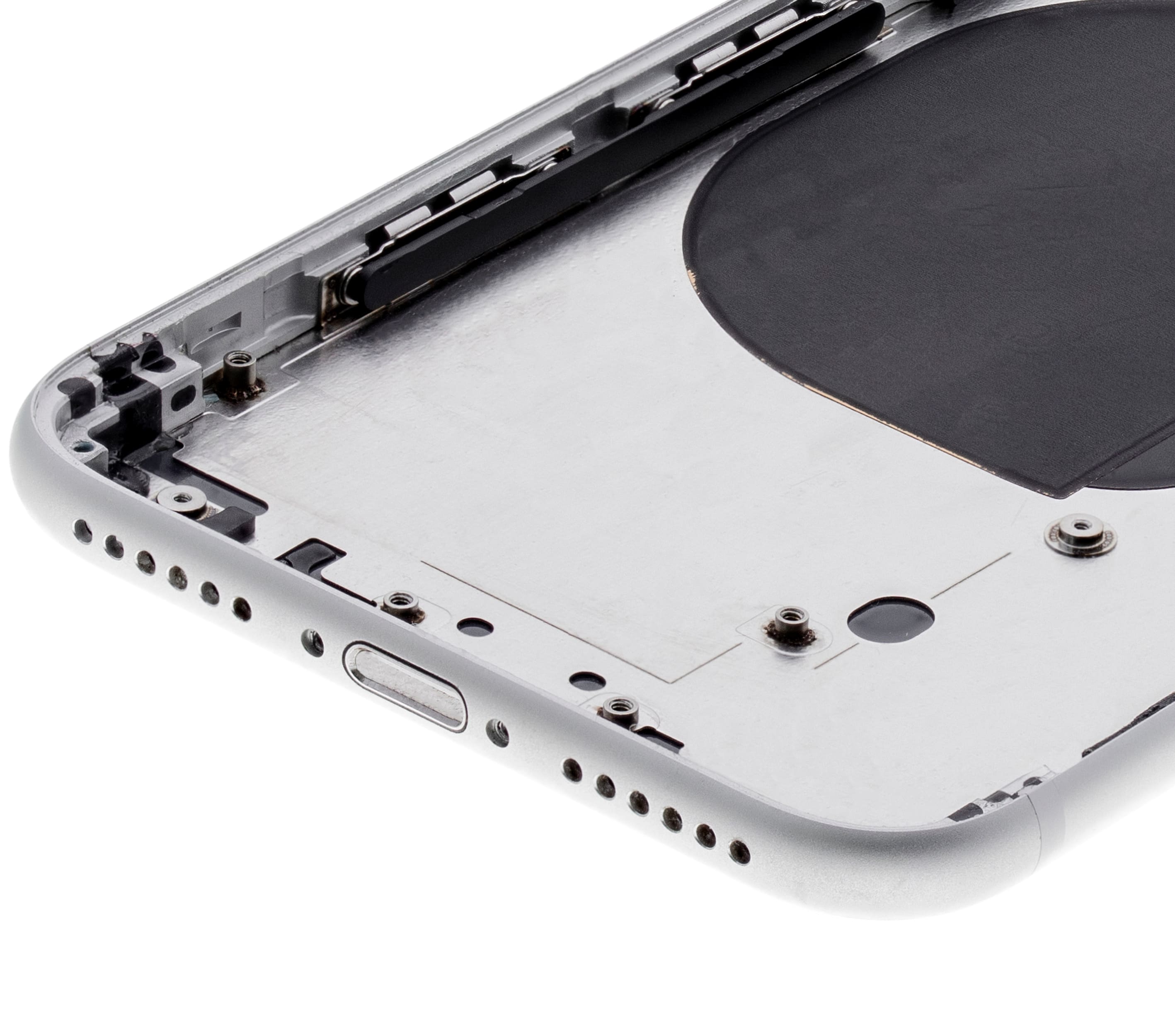Back Housing W/ Small Components Pre-Installed Compatible For iPhone SE (2020) (Used OEM Pull: Grade C) (White)