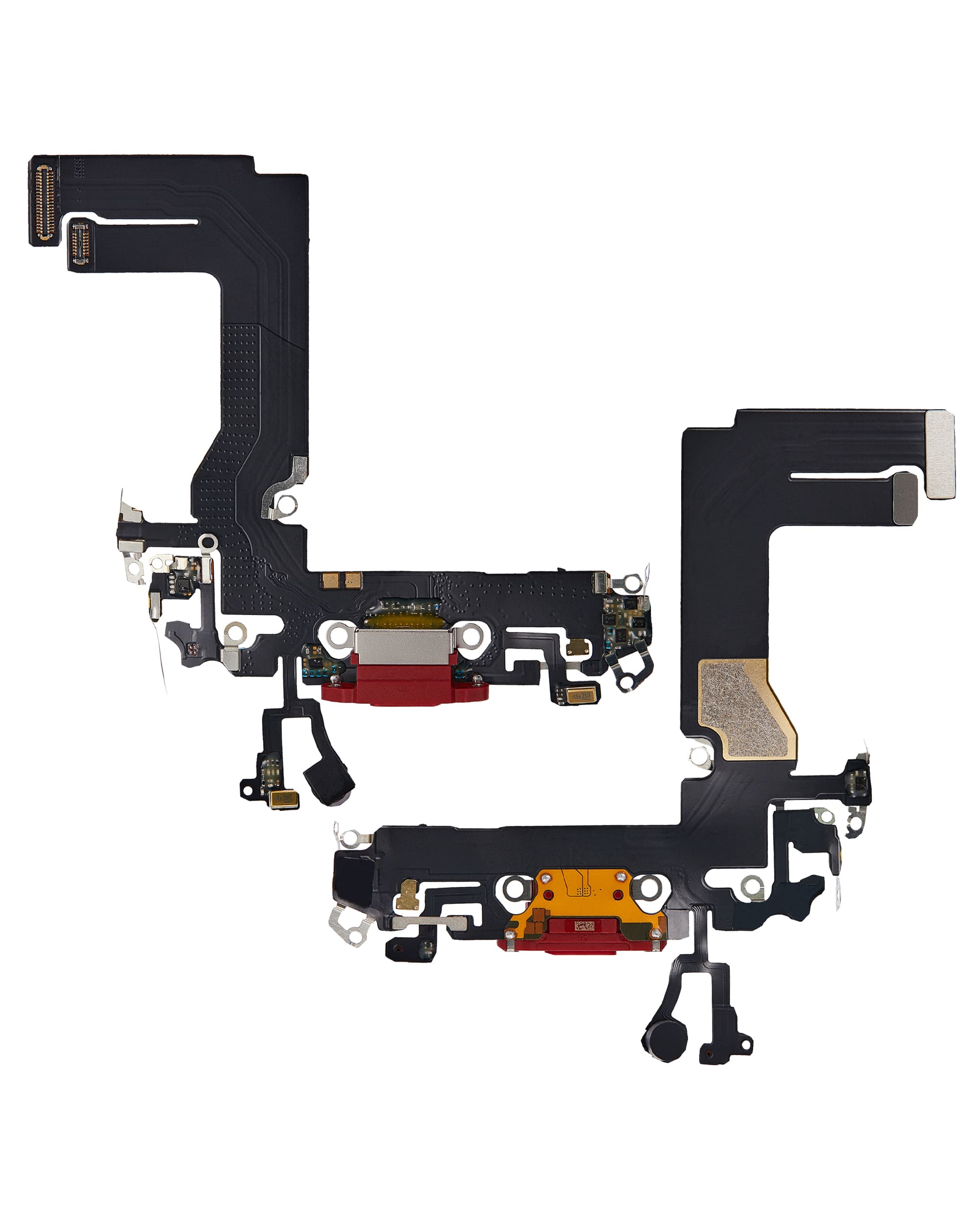 Charging Port Flex Cable Compatible For iPhone 13 Mini (Aftermarket Plus) (Red)