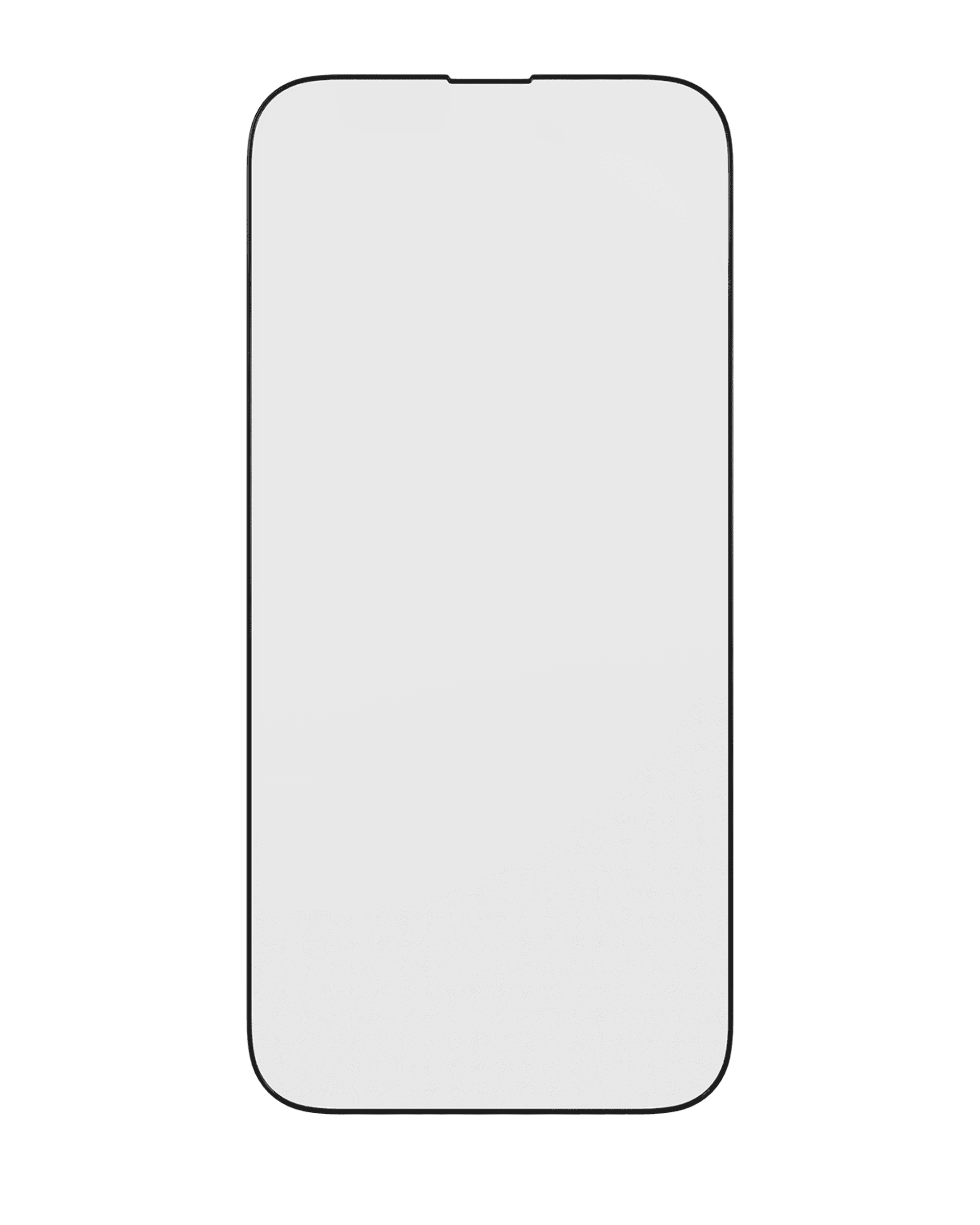 Casper Pro Silicone Tempered Glass Compatible For iPhone 15 Pro (Retail Pack) (Clear)