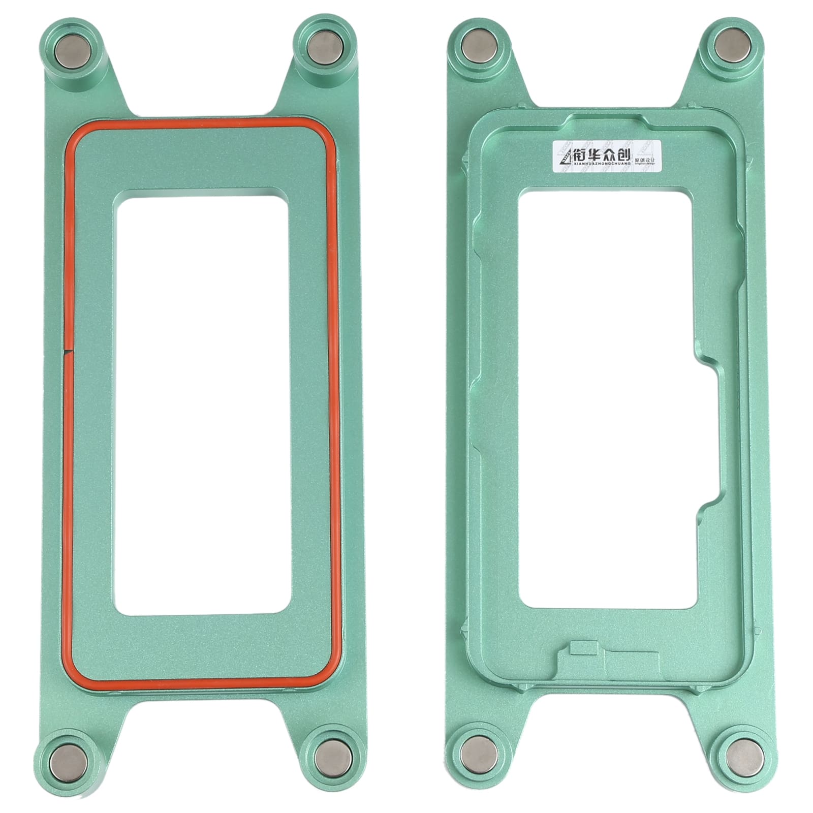 Magnetic Pressure Holding Mold Compatible For iPhone 13 Pro Max (2 Pack)