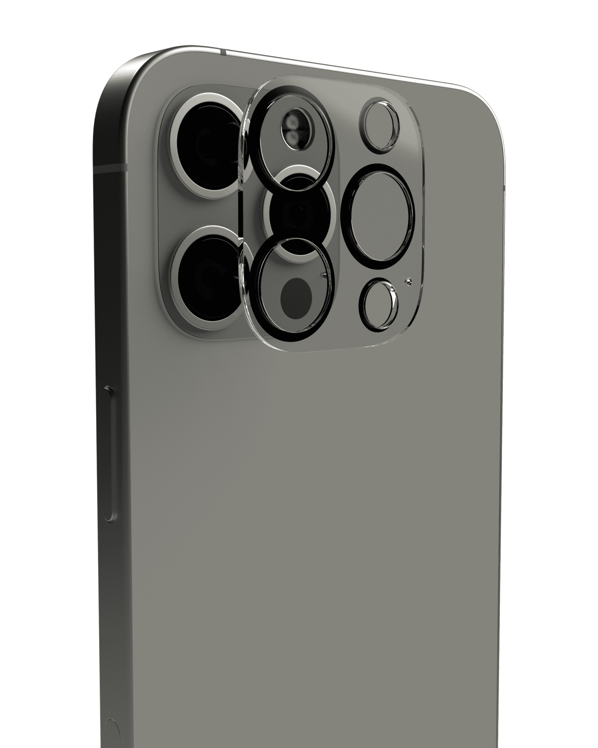 Casper Camera Lens Protector Compatible For iPhone 15 Pro / 15 Pro Max (Crystal Full Cover)