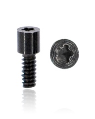 Bottom Screws Compatible For iPhone 5C (Black) (100 Pack)