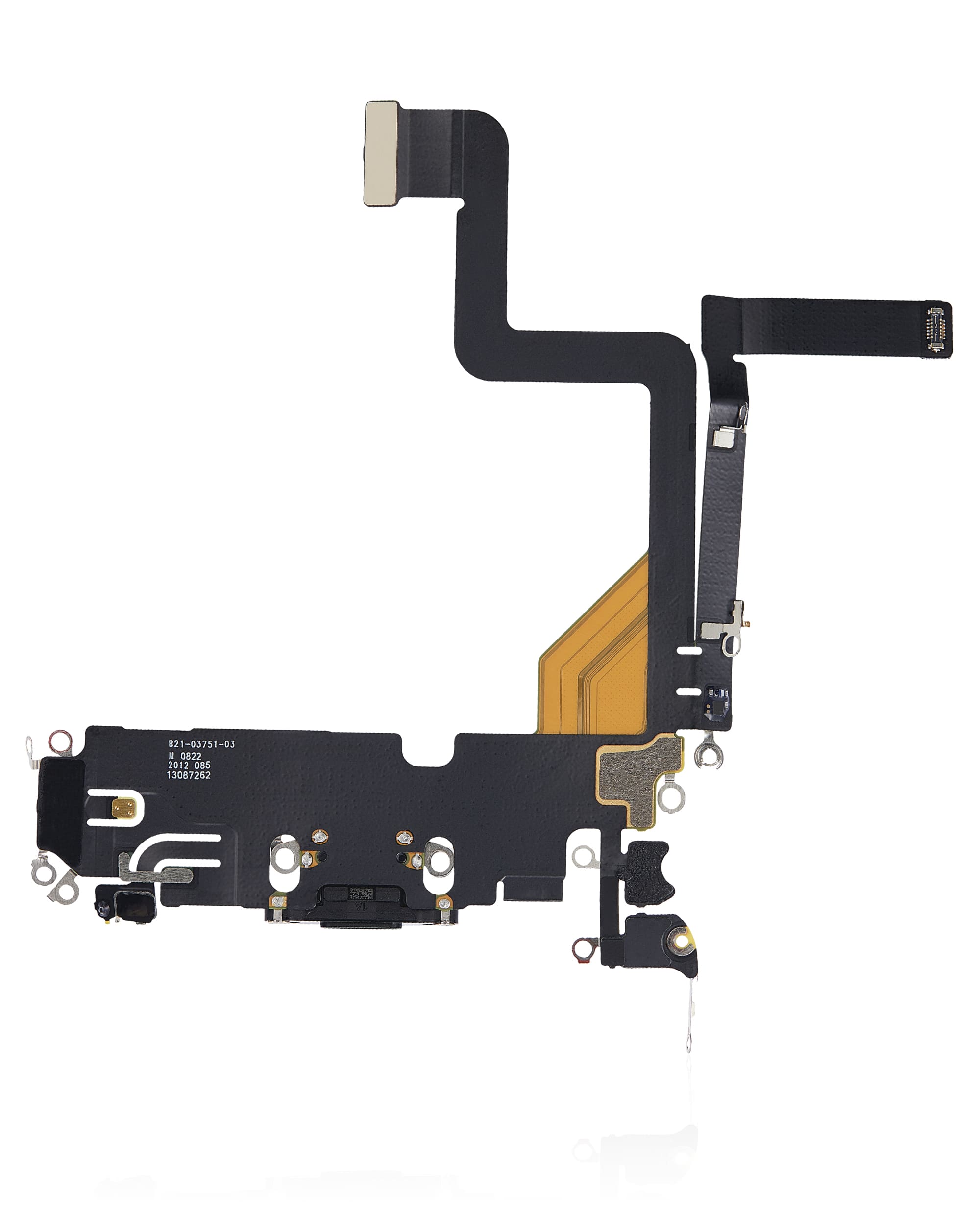 Charging Port Flex Cable Compatible For iPhone 14 Pro (Premium) (Space Black)