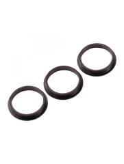 Back Camera Bezel Ring Only Compatible For iPhone 11 Pro / 11 Pro Max (Black) (3 Piece Set) (10 Pack)