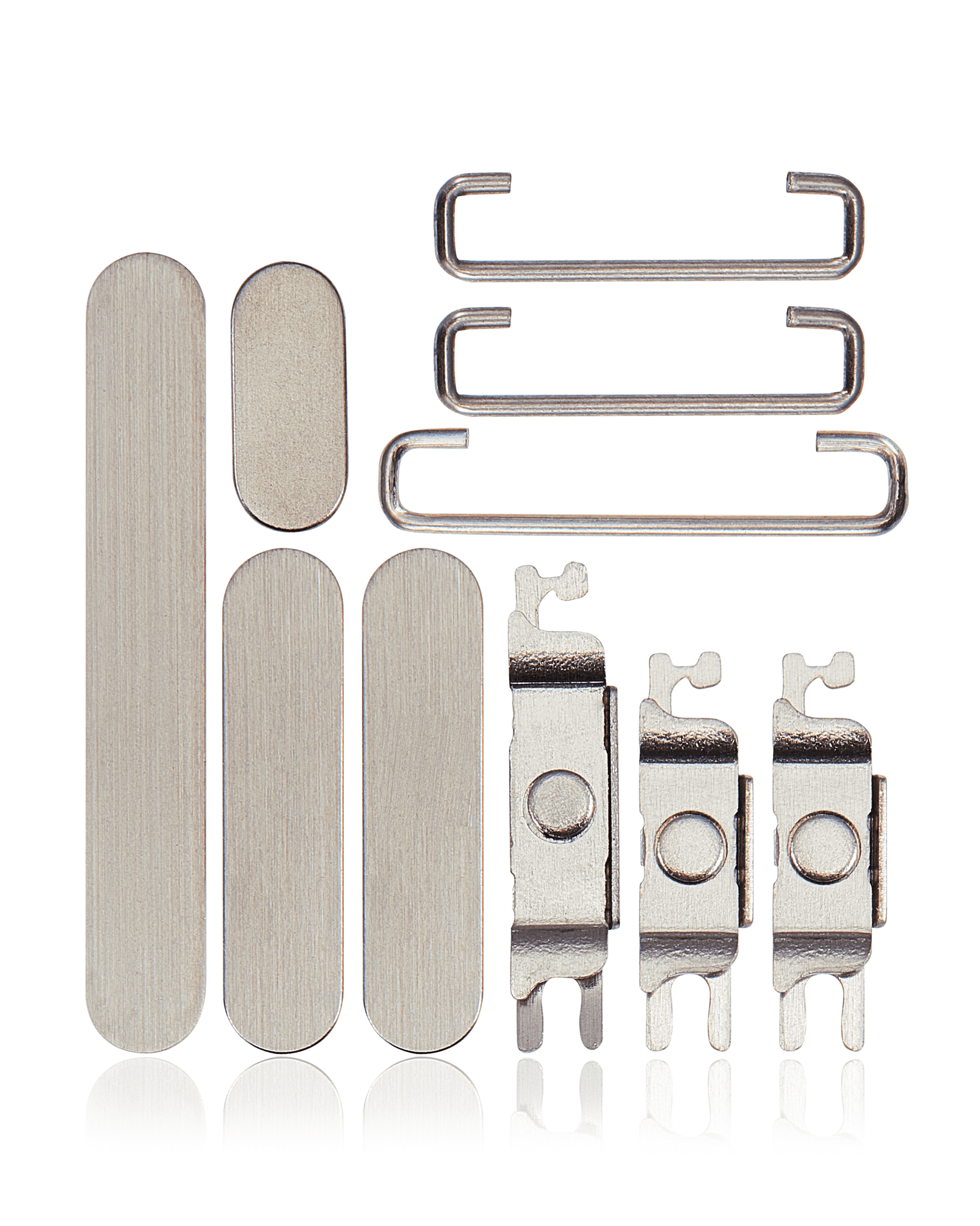 Hard Buttons (Power / Volume / Switch) Compatible For iPhone 15 Pro / 15 Pro Max (Natural Titanium)