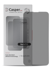 Casper Pro Tempered Glass Compatible For iPhone 13 Mini (10 Pack) (Privacy)