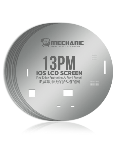Screen Cable IC Protection Stencil Compatible For iPhone 11 To 13 Pro Max (Mechanic)