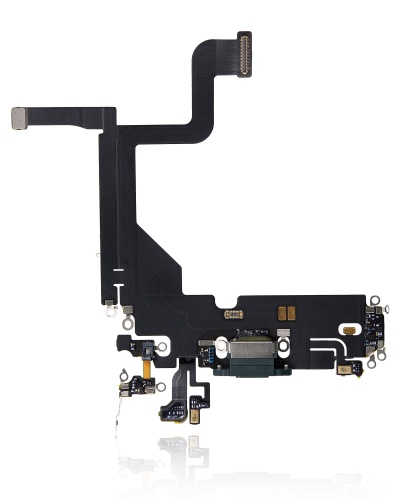 Charging Port Flex Cable Compatible For iPhone 13 Pro (Premium) (Alpine Green)