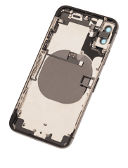 Back Housing W/ Small Components Pre-Installed Compatible For iPhone X (Used OEM Pull: Grade C) (Space Gray)