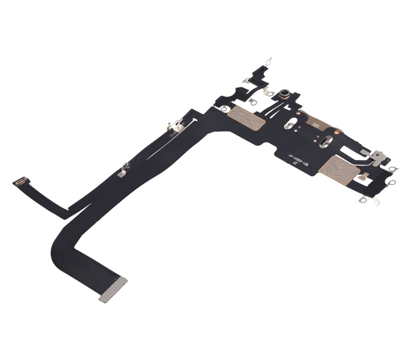 Charging Port Flex Cable Compatible For iPhone 13 Pro Max (Aftermarket Plus) (Gold)